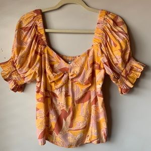 Women’s Summer Top Size Large Nine West